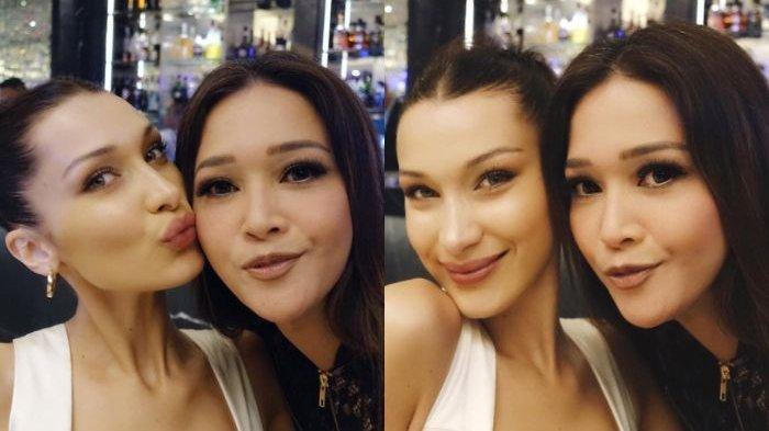 Wow ! Maia Estianty Pamer Keakraban Dengan Model Kelas Dunia