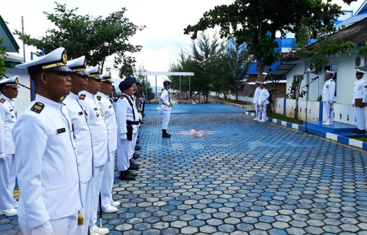 WKTV Lanal Tarempa Gelar Upacara Peringatan Hari Dharma Samudera 2019