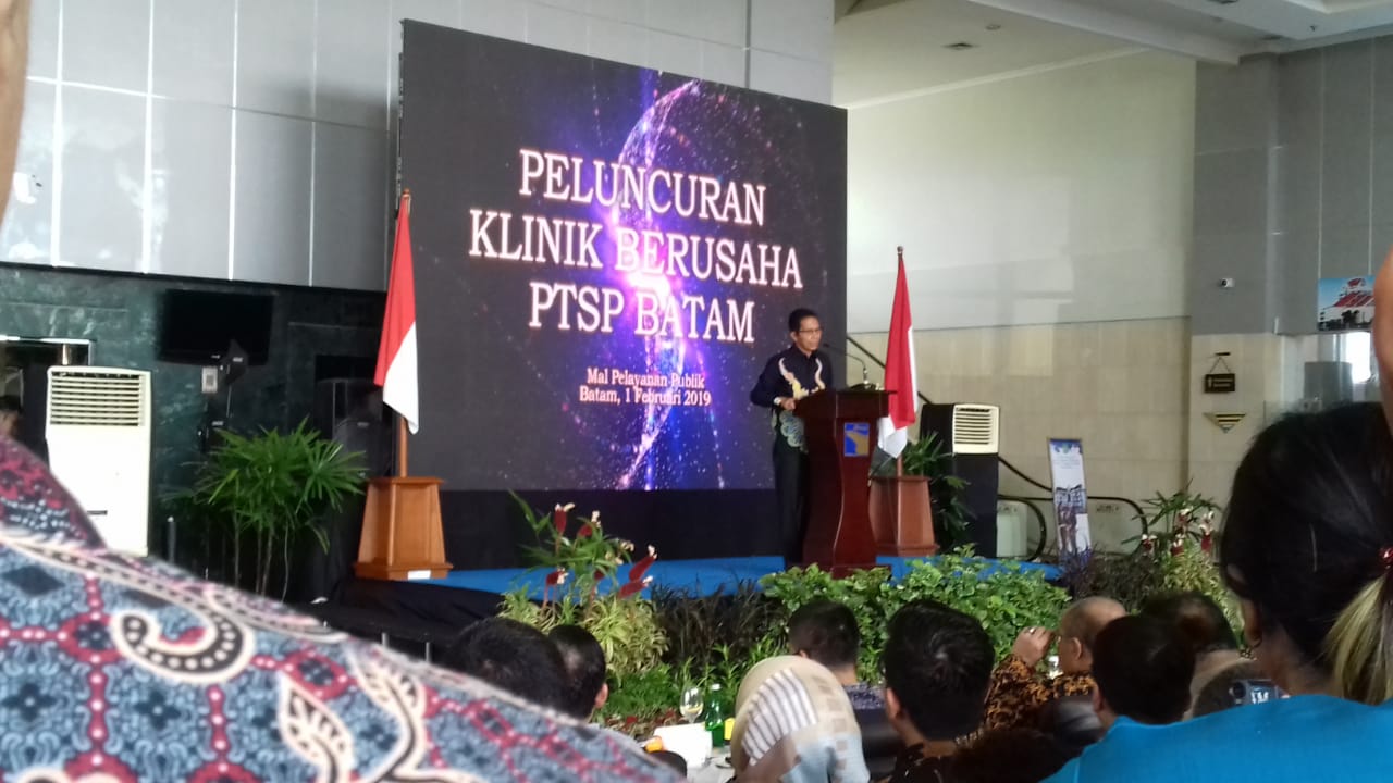 Batam Kini Miliki Klinik Berusaha, 62 Izin BP Batam dan 155 Izin Pemko Makin Dipermudah