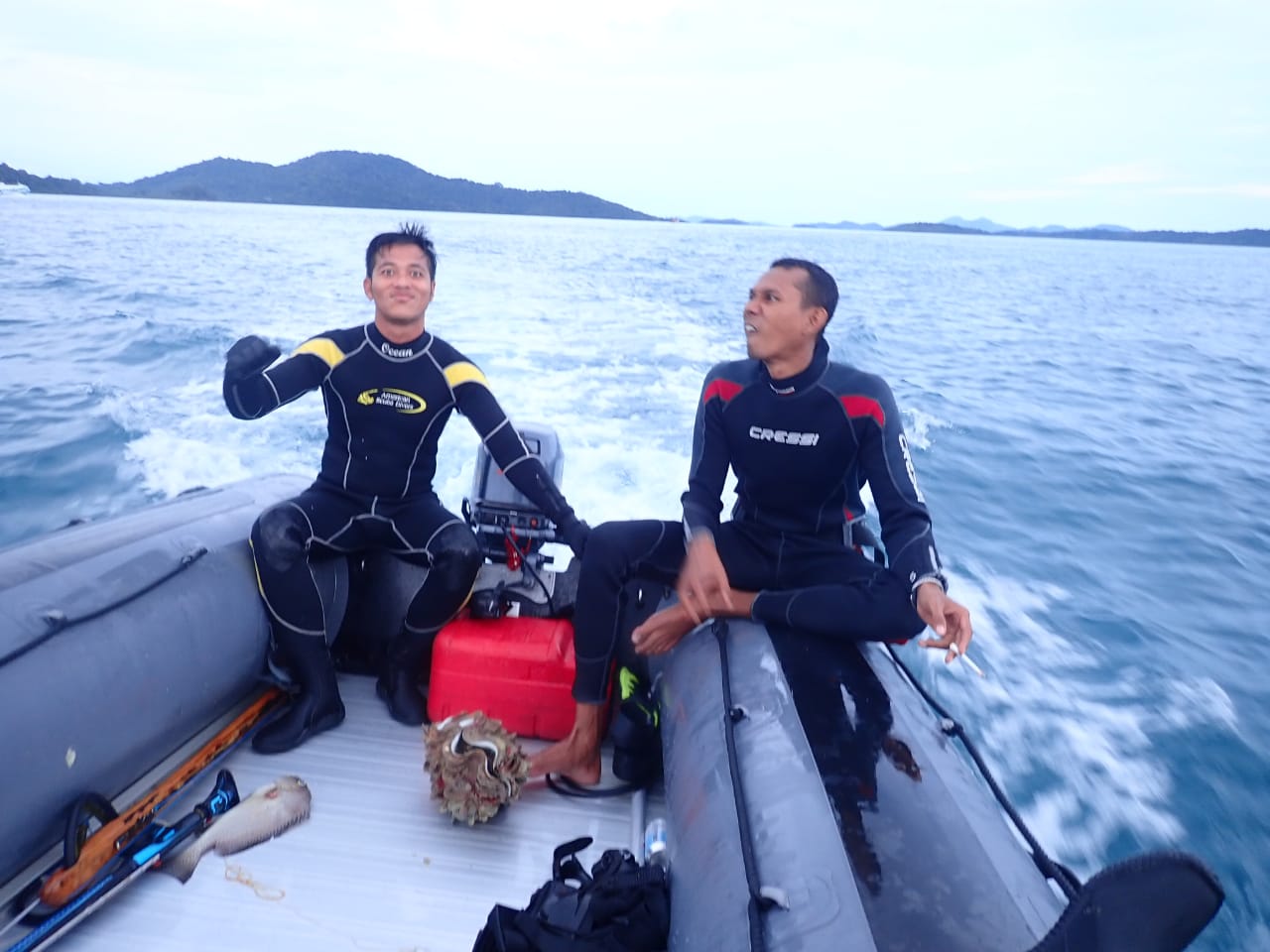 Komunitas Napoleon Anambas Dive Centre Menjadi Guide Wisata Bahari di Anambas