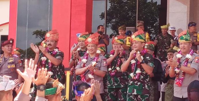 Pangdam I BB Mayjen TNI MS Fadhilah Sambut Kunjungan Kerja Panglima TNI di Batam