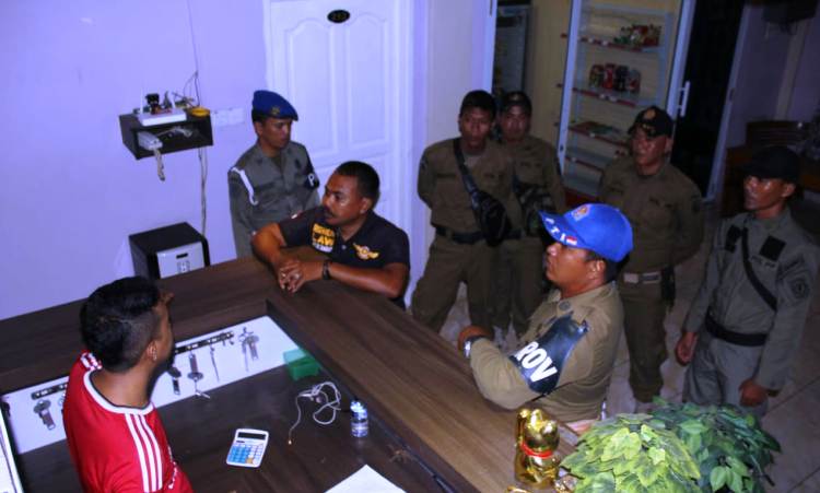 30 Personil Satpol PP Anambas Razia THM dan Hotel Jelang 1 Muharram