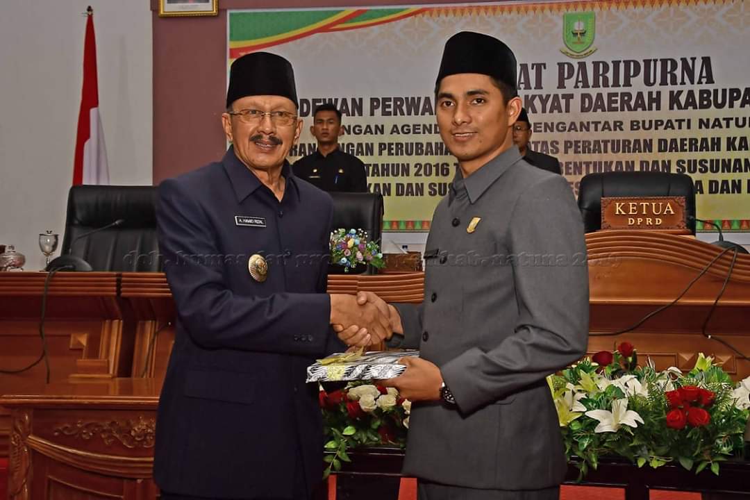 Ketua DPRD Natuna Pimpin Rapat Rancangan Peraturan Daerah Perubahan