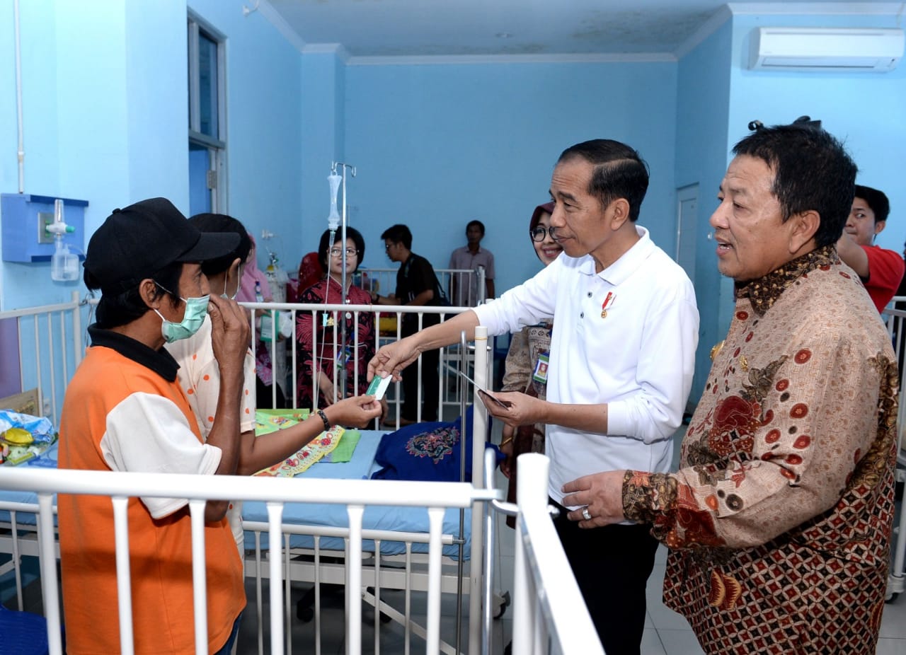 Presiden Sidak Layanan BPJS Kesehatan di RSUD ini