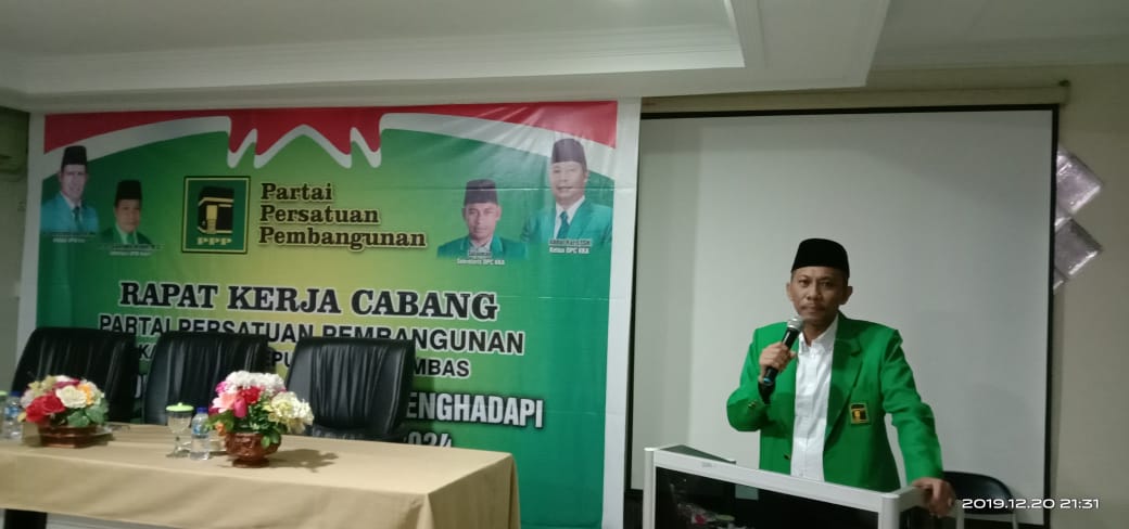 DPP Dan DPW Partai PPP Intruksikan Kader dan Pengurus Dukung Haris-Wan Pilkada 2020