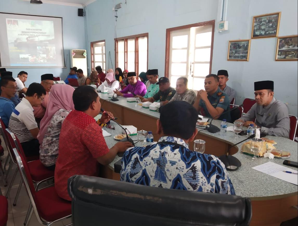 Gerai Maritim Bidang Perdagangan Memacu Pertumbuhan Ekonomi Anambas