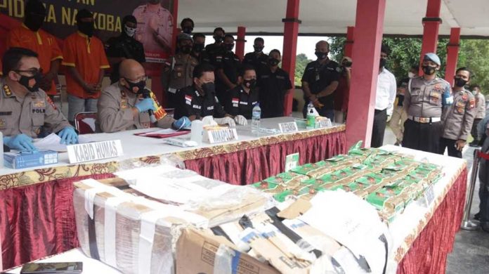 Ditresnarkoba Polda Kepri dan 46 Kilogram Sabu
