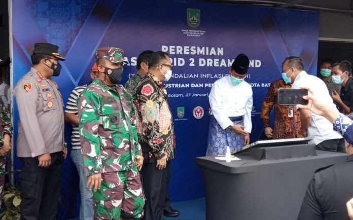 Kapolresta Barelang di Pasar TPID Dreamland