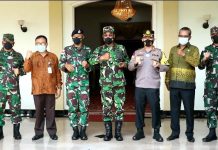 Kunjungan Kerja Danlantamal, Pemkab Karimun Dukung Kembangkan Potensi Pariwisata Bahari Kunjungan kerja Danlantamal ke Karimun