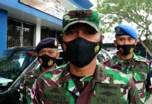 Danlanal Antisipasi Masa dan Siap Melakukan Pengamanan Pintu Masuk Pelabuhan Karimun