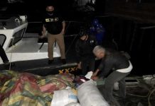 Satpolairud Polres Karimun Tegah KM Rika Jaya Bawa 96 Karung Pakaian Bekas Tujuan Riau Pakaian Bekas Satpolairud Polres Karimun