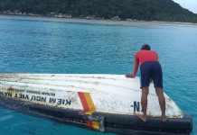 Usai Drone Bawah Laut, Kini Nelayan Temukan Speed Boad Bertuliskan Bahasa Vietnam Speed Boad Vietnam Terdampar