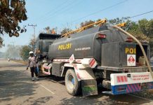 Ulah Dua Orang, Satgas Karhutla Bersama Padamkan 10 Hektar Lahan Terbakar di Kundur Utara Satgas Karhutla