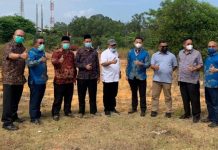 Respon Aduan Warga, Komisi III DPRD Kepri Tinjau Lokasi Pembangunan SUTT 150 KV, Berikut Rekomendasinya Pembangunan Tiang SUTT