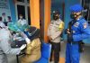 Polres Lingga Kawal Ketat Pendistribusian Vaksin Covid-19 ke Puskesmas Tajur Biru dan Senayang Puskesmas Lingga