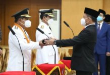 Mendagri Tito Karnavian Lantik Suhajar Diantoro Sebagai Penjabat Gubernur Kepri Suhajar Diantoro