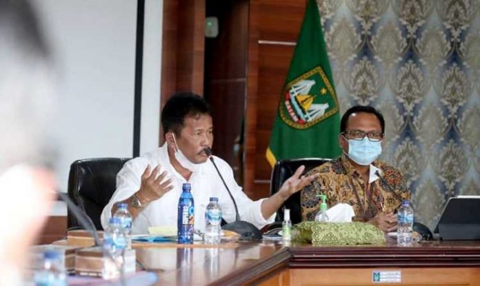 Walikota Rudi Bahas Inflasi Walikota Rudi