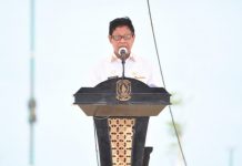 Saat Deklarasi, Paslon Gubernur Kepri dan Wakil Isdianto-Suryani Belum Paparkan Visi Misi Isdianto Pamit