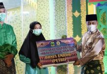 Kecamatan Singkep Barat Juara Umum STQ ke IX Tahun 2021 Tingkat Kabupaten Lingga