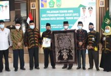 Sekda Jefridin Hamid Buka Pelatihan Teknis Amil UPZ BAZNAS Batam