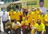 Jumat Barokah, Golkar Kepri Kembali Bagikan 600 Nasi Kotak Gratis ke Jemaah Masjid Al Ikhlas Sagulung Jumat Barokah Bagi Nasi Kotak