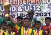 Tunas Muda FC Sukses Angkat Trofi Juara Turnamen Sepakbola U10-12 di Bintan