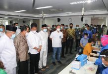 3.977 Insan Perbankan di Batam Terima Vaksinasi Covid-19, Tetap Terapkan Protokol ya Insan Perbankan di Vaksinasi