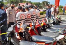 Jatanras Polda Kepri Amankan Empat Pelaku Curanmor Anak di Bawah Umur, Untuk Modal Game Jatanras Polda Kepri Tangkap Curanmor
