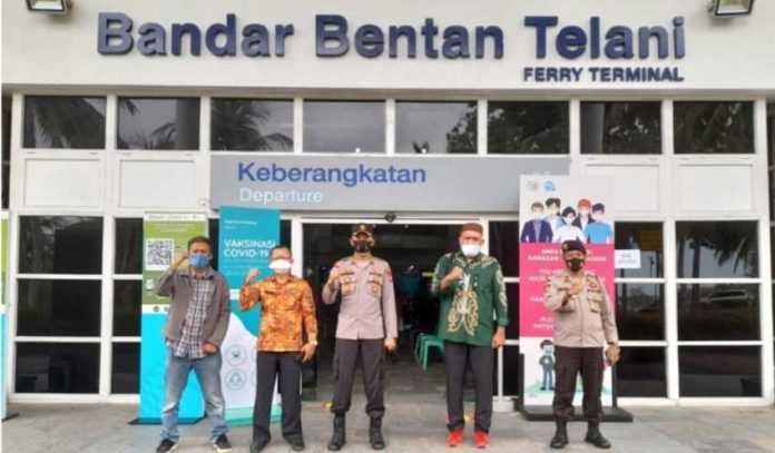 Kapolres Bintan Pantau Vaksin di Lagoi