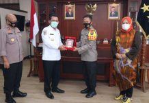 Kunjungan dan Silahturahmi Perdana Gubernur Ansar Ahmad dan Wagub Marlin Agustina ke Polda Kepri Kunjungan Gubernur ke Polda Kepri