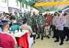 Panglima TNI dan Kapolri Tinjau Proses Vaksinasi Anggota Untuk Persiapan Pengamanan Mudik Lebaran