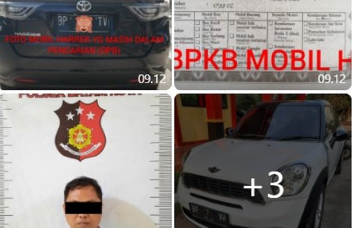Pelaku penggelapan mobin Mobil Bekas