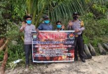 Karhutla makin Marak di Kepri Bhabinkamtibmas Jemaja Timur Sosialisasi UU 39