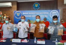BNNP Kepri Musnahkan 6,4 Kg Sabu dan 8,9 Kg Ganja dari 11 Tersangka BNNP Kepri Musnahkan 6,4 Kg Sabu dan 8,9 Kg Ganja dari 11 Tersangka