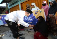 BKDI BP Batam Bagikan Kupon Infag dan Sodaqoh Karyawan di Tanjung Uma