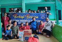 Bintan Nerazzura Island Fans Inter Milan Tanjungpinang-Bintan Berbagi Sembako ke Panti Asuhan dan Pesantren