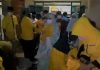 Golkar Kepri Berbagi Sejuta Sarung dan Sajadah Lanjut di Masjid Siratal Mustaqim Greenland Golkar Sejuta Sarung Sajadah