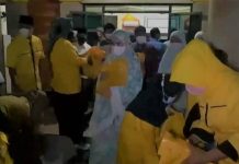 Golkar Kepri Berbagi Sejuta Sarung dan Sajadah Lanjut di Masjid Siratal Mustaqim Greenland Golkar Sejuta Sarung Sajadah