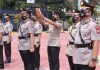 Wujudkan Polri Presisi, Kapolres Pimpin Upacara Sertijab Tiga Pejabat Utama
