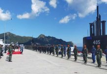 Panglima TNI Resmikan Pangkalan TNI Ranai dan Kukuhkan Letkol Laut Ahmad Taufik Komandan KRI Alugoro-405 Kapal Selam KRI Alugoro-405