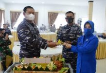 Danlantamal IV Hadiri Acara Penandatanganan Pembangunan Sionban Kapal Selam di Natuna