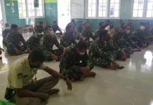 Prajurit Pangkalan Udara TNI AL Tanjungpinang Gelar Sholat Ghaib dan Doa Bersama Sholat Ghaib TNI AL