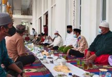 Bupati Abdul Haris Safari Ramadhan Hari ke-6 di Masjid Agung Baitul Makmur Anambas Masjid Agung Anambas