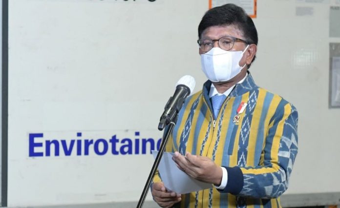 Menteri Komunikasi dan Informatika Johnny G Plate