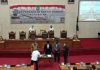 Penyampaian dan Penjelasan Pemko Batam atas Ranperda Penyelenggaraan Perpustakaan Paripurna Perpustakaan Batam