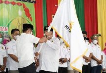 Pesan Bupati ke DPD Perpat Lingga yang Dilantik, Dapat Besinergi Membangun Daerahnya