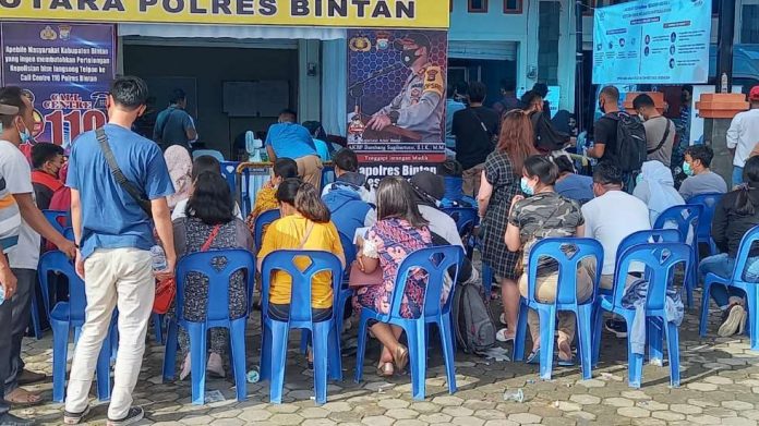 Antre GeNose Pelabuhan RoRo Tanjung Uban
