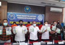 BNNP Kepri Musnahkan BB Narkotika Jenis Sabu Seberat 19,68 Kg dari 8 Tersangka BNNP Kepri Musnahkan Barang Bukti Narkotika Jenis Sabu