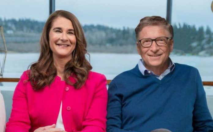 Bill Gates an Melinda Gates