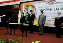 Bupati Lantik Dirut BUP, Mampu Membawa Perubahan Dengan Jalin Kerjasama Stakeholder